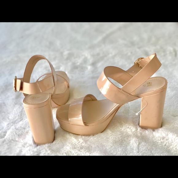 H&M nude platform sandals - Picture 5 of 5